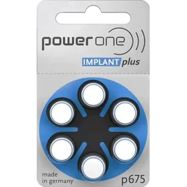 Varta Power One Implant Plus 675 6 St.