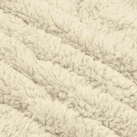 vidaXL Winterbettdecke Creme 200 x 200 cm Mikrofaser und Teddy-Fleece