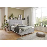 Atlantic Home Collection Boxbett Barnett, Hellgrau, 120 x 200 cm