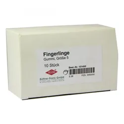 Fingerling Gummi Größe 5 transparent