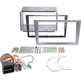 EHO Pioneer AVH-A240DAB Autoradio Bluetooth DAB DVD USB passend für Opel Tigra Twintop 2004-2009 matt-chrome