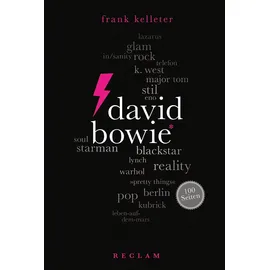 Reclam, Philipp David Bowie. 100 Seiten