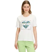 Betty Barclay Basic Shirt mit Aufdruck in Patch Cream/Dark