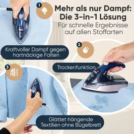 ProfiCare Reisebügeleisen PC-DB 3125 blau
