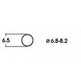 Haftreifensatz 6,8 bis 8,2mm 10x