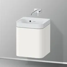 Duravit Happy D.2 Plus Möbelwaschtisch HP4344N36360000, c-shaped