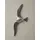KADIMA DESIGN Wanddekoration Möwe S Aluminium poliert Dekofigur 30 cm Statue | Gr.: onesize