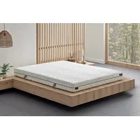 Taschenfederkernmatratze YATAS BEDDING "Royal Duo 7 Slim, Matratze 90x200, 140x200 cm & weitere Größen", weiß, B:160cm H:18cm L:200cm, Bezug: 100% Polyester. Steppfüllung: 100% Polyester, Matratzen, Taschenfederkernmatratze, 7-Zonen, H2 / H3, Wendematratze, ergonomisch, atmungsaktiv