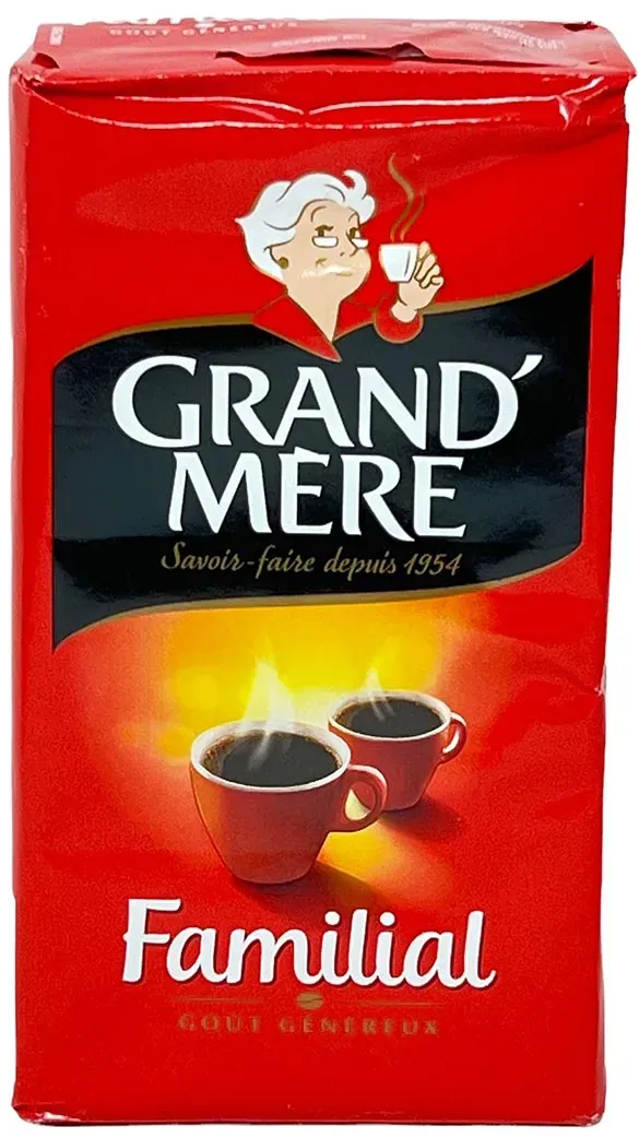 Kaffee Grand' Mère Familial, gemahlener Kaffee aus Frankreich, 250g