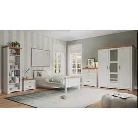 Interlink Drehtürenschrank Maluno 166,4 x 208 x 64 cm Weiß