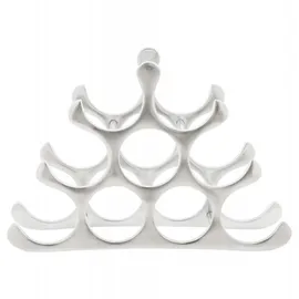 Casa Padrino Weinregal 44 x 13 x 30 cm Grau