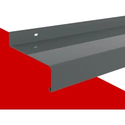 Fensterbank Außen Anthrazit, Gutmann Fensterbank GS40, Aluminium, 300 x 50 mm, Anthrazit (RAL 7016), pulverbeschichtet
