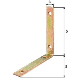 GAH Alberts Balkenwinkel 120 x 120 x 20 mm