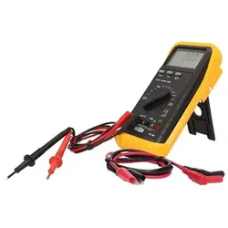 Digital Multimeter inkl. Prüfspitzen und Krokodilklemmen