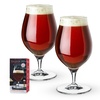 2-teiliges Kraftbier-Glas-Set, Barrel Aged Beer, Bierglas, Kristallglas, 0,5 L, Craft Beer Glasses, 4992660