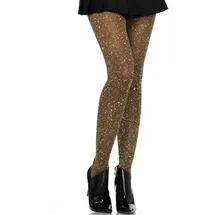 Leg Avenue Lurex-Strumpfhose Einheitsgröße Gold