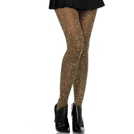 Leg Avenue Lurex-Strumpfhose Einheitsgröße Gold