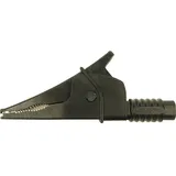 Cliff Croc Clip Sicherheits-Abgreifklemme Steckanschluss 4 mm CAT III 1000 V Schwarz