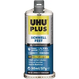 UHU Zweikomponentenkleber PLUS SCHNELLFEST 57 g