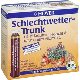 Hoyer Schlechtwetter-Trunk Trinkampullen bio 10 St.