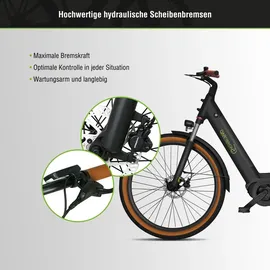 Sachsenrad C5 Centro 27,5 Zoll RH 48 cm Damen schwarz