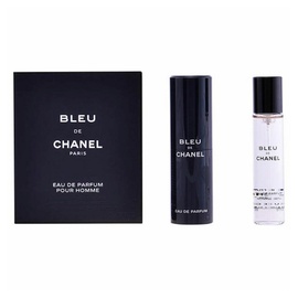 Chanel Bleu de Chanel Eau de Parfum refillable 20 ml + Eau de Parfum Nachfüllung 2 x 20 ml Geschenkset