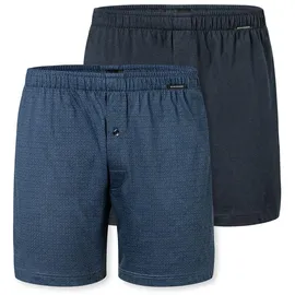 SCHIESSER Herren Jersey-Boxershorts, 2er Pack - Gr.: 3XL