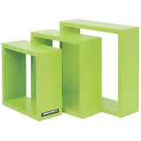 Minecraft Wandregal 28 x 28 x 18 cm Grün