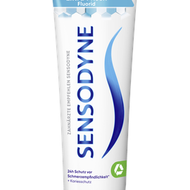 Sensodyne Sensitiv Extra Frisch Zahncreme, tägliche Zahnpasta, bei schmerzempfindlichen Zähnen, 75ml