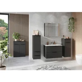 Germania Crandon Midischrank 36 x 111 x 34 cm Grau