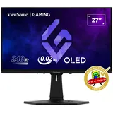ViewSonic XG272-2K-OLED Computerbildschirm 68,6 cm (27") 2560 x 1440 Pixel Quad HD schwarz Weiß