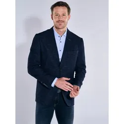 engbers Herren Freizeit-Sakko regular blau gemustert - 26