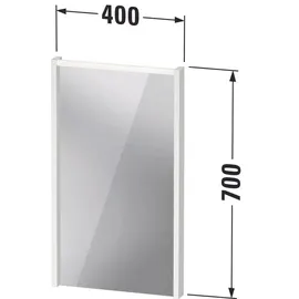Duravit D-Code Spiegel, DC70750HHHH0000,