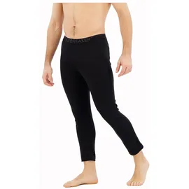 Icebreaker 200 Oasis Merino 3/4 Leggings Schwarz L