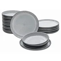 CreaTable Nordic Fjord Tafelservice 12-tlg. grau