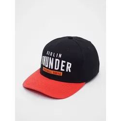 European League Of Football Berlin Thunder Snapback Caps tiefschwarz/tomate - One-Size