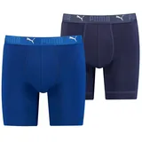 Puma Sport Boxershorts 2 Einheiten Blue Combo L