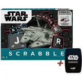 Mattel - Scrabble - Star Wars + Top Trumps Raumschiffe Gesellschaftsspiel Spiele