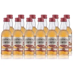 Southern Comfort Original Whiskey-Likör Miniaturen 35% Vol. 12x0,05l