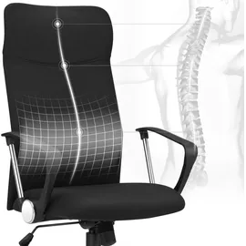 Songmics OBN034B01 Stoff Schwarz