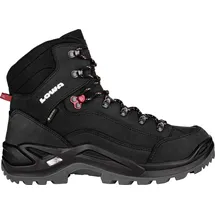 Lowa Renegade GTX Mid Herren schwarz/rubinrot 44,5