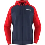 La Sportiva Hoodie Night Sky/Mountain Red XXL