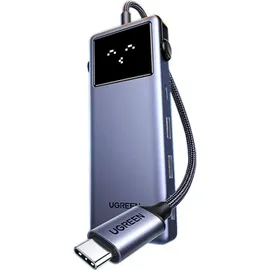 UGREEN Hub USB-C Ugreen CM888 6 em 1 PD 85W HDMI Cinzento