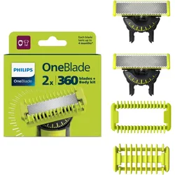 Philips OneBlade 360 QP624/50 Rasierklingen for Philips OneBlade 360 2 St.