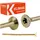 Klimas Holzschrauben 5 x 120 mm 200 Stück