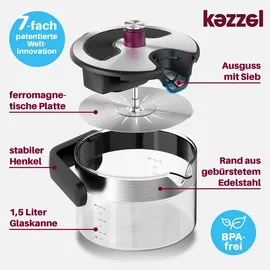 kezzel 1,5 l Silber
