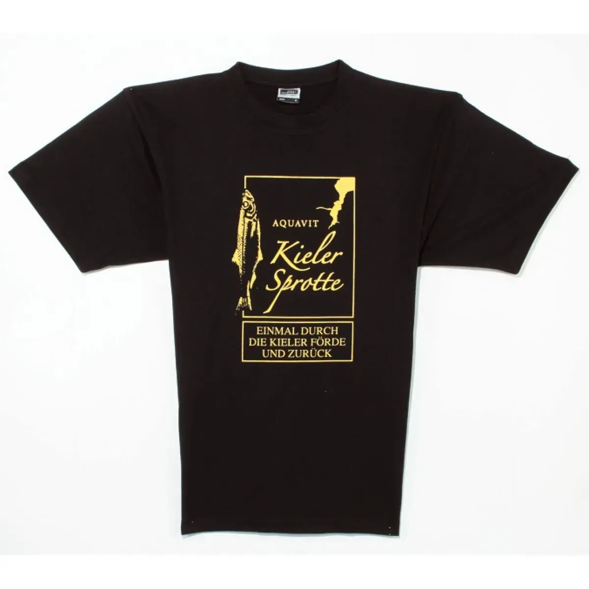 Kieler Sprotte T-Shirt Grösse M Schwarz/ Gold