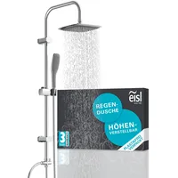 Eisl Duschsystem EASY FRESH, verchromt, ohne Armatur Maße Regendusche