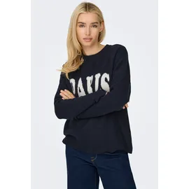 Only ONLJERICO Strickpullover Blau XL