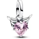 Pandora Geflügeltes Herz Pink 793626C02
